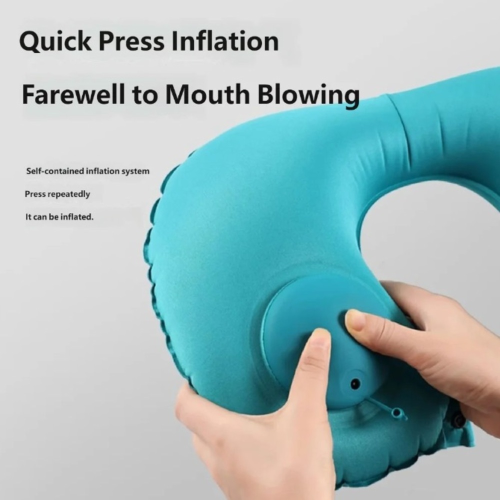 Portable Inflatable Neck Pillow - CHOOSE 1 - Picture 8 of 14